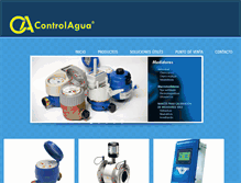 Tablet Screenshot of controlagua.com